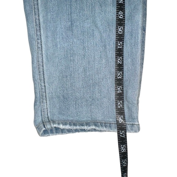 NWT Pistola Grover Light Blue Denim Short Sleeve Jumpsuit SMALL in Disoriented - Picture 11 of 11